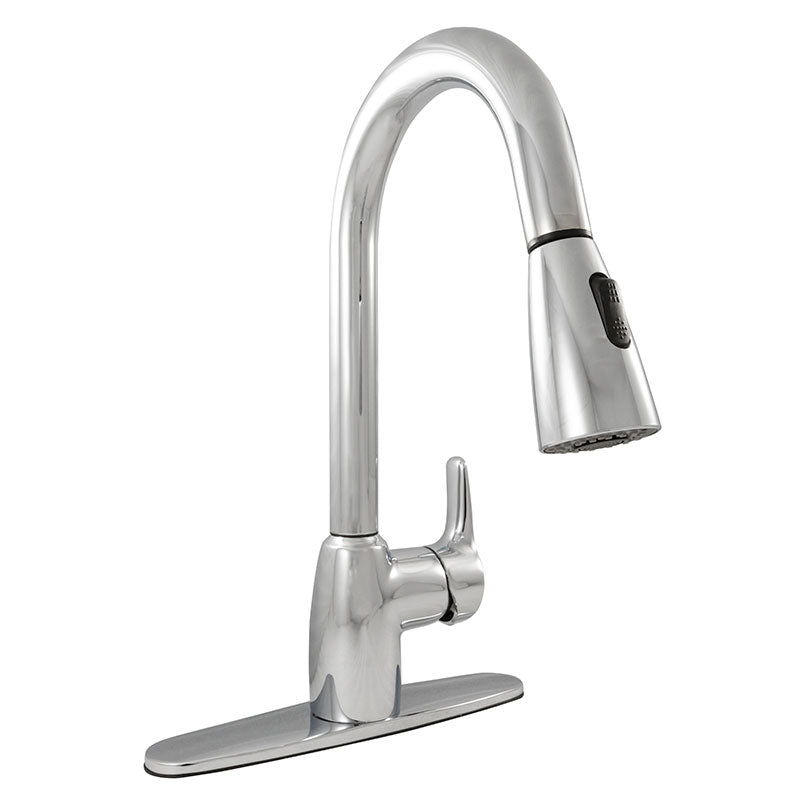 Single-Handle Kitchen Faucet 802 Chrome — clean product view — color Chrome