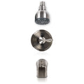Single-Handle Shower and Tub Faucet 607 Brushed Nickel — clean product view
