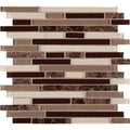 Royal Oaks Blend Interlocking 8mm Mosaic product view