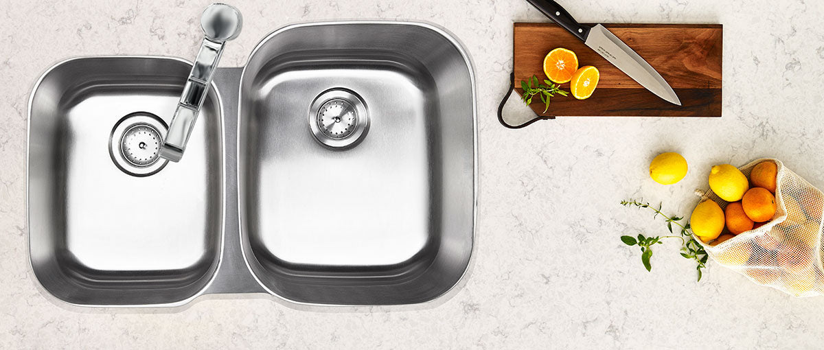 18-Gauge Stainless-Steel Double-Bowl 40/60 3120 Sink product view