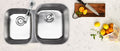 18-Gauge Stainless-Steel Double-Bowl 40/60 3120S Sink product view