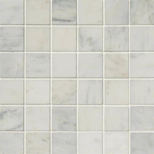 Arabescato Carrara 2x2 Honed Marble Mosaic product view
