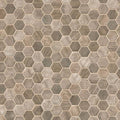 Driftwood Hexagon 6mm Recycled Glass Mosaic product view