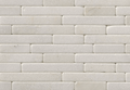 Greecian White Tumbled Marble Veneer Mosaic product view