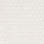 Domino 1-inch and 2-inch Hexagon Porcelain Mosaic — clean product view