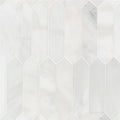 Arabescato Carrara 3x12 Picket Honed Marble Mosaic — clean product view
