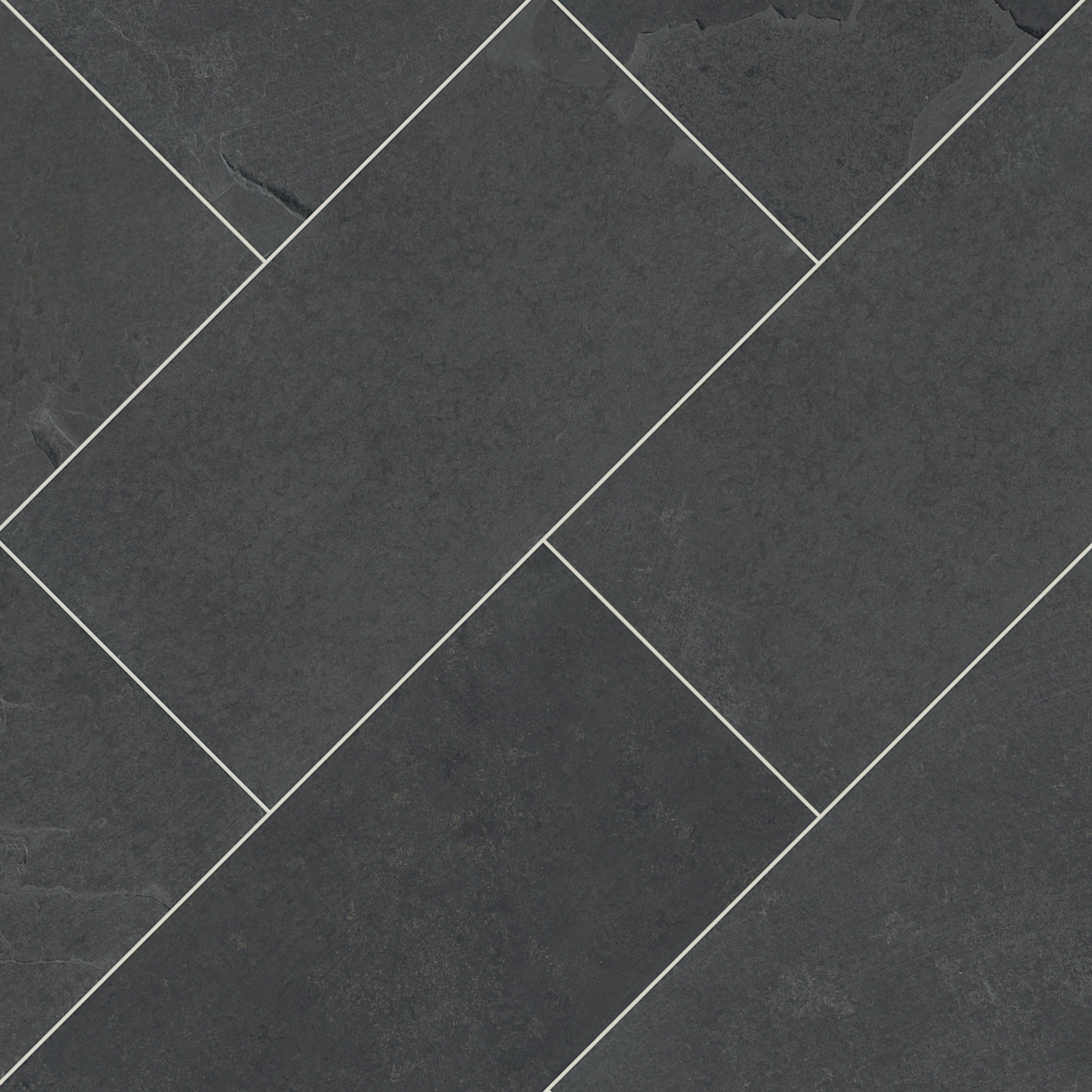 Montauk Black Natural Slate Tile — clean product view
