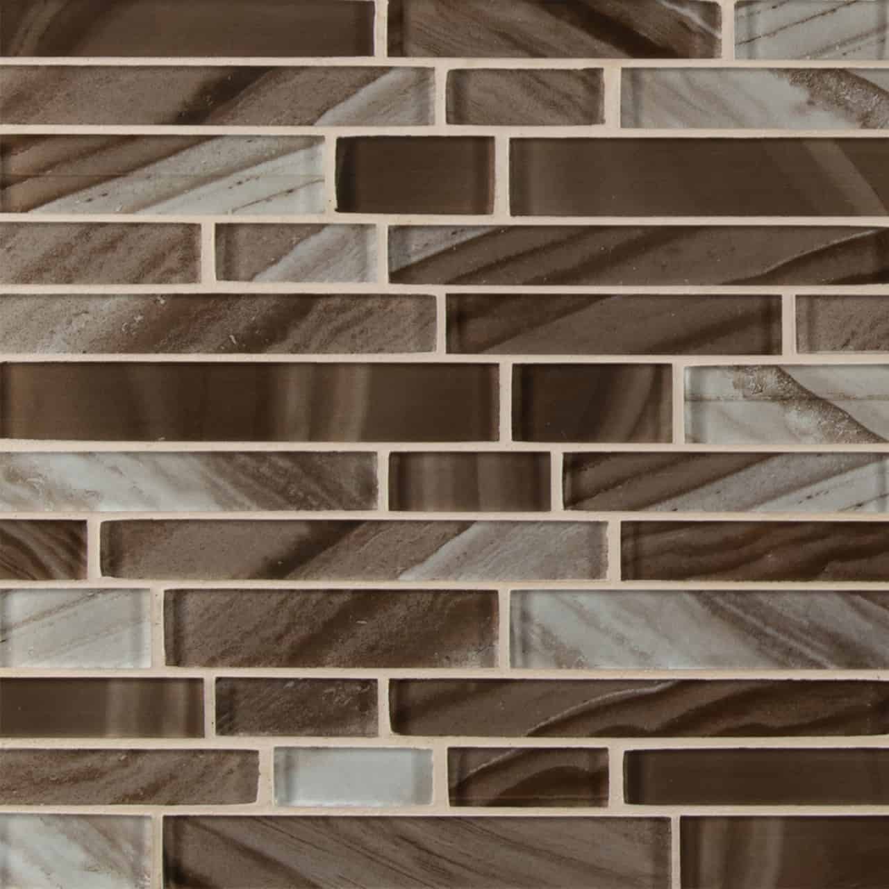 Coco Swirl Interlocking 8mm Mosaic — clean product view