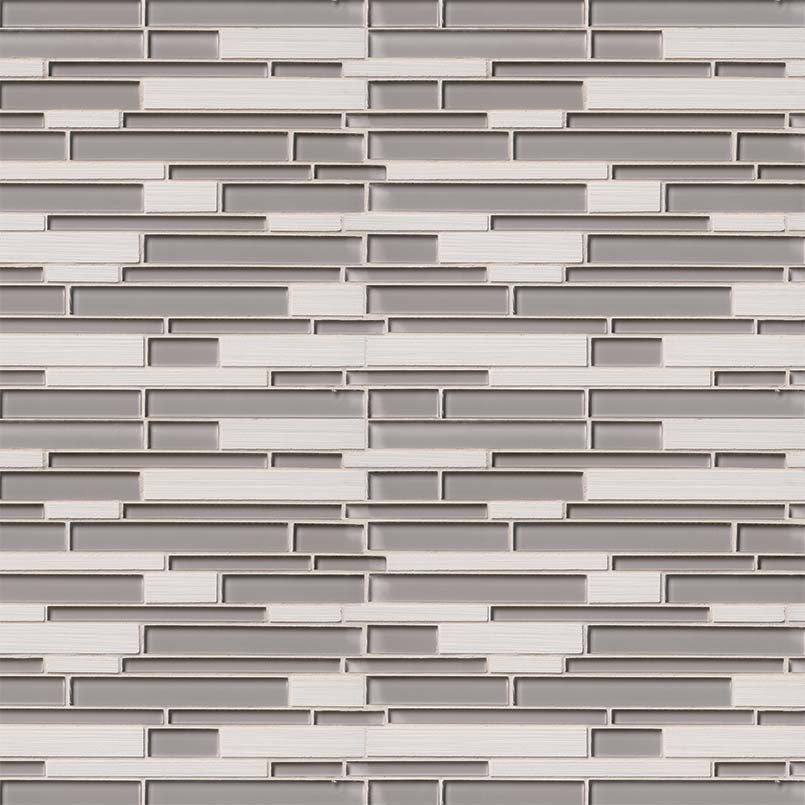 Metro Glacier Blend Interlocking 8mm Mosaic — clean product view