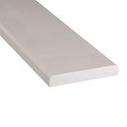 White 6x72 Double-Beveled Engineered-Marble Sill — clean product view — color White