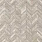 White Quarry Chevron 10mm Marble Mosaic — clean product view — color White Quarry