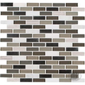 Silver Tip 5/8x2 8mm Stone-Glass-Metal Mosaic product view