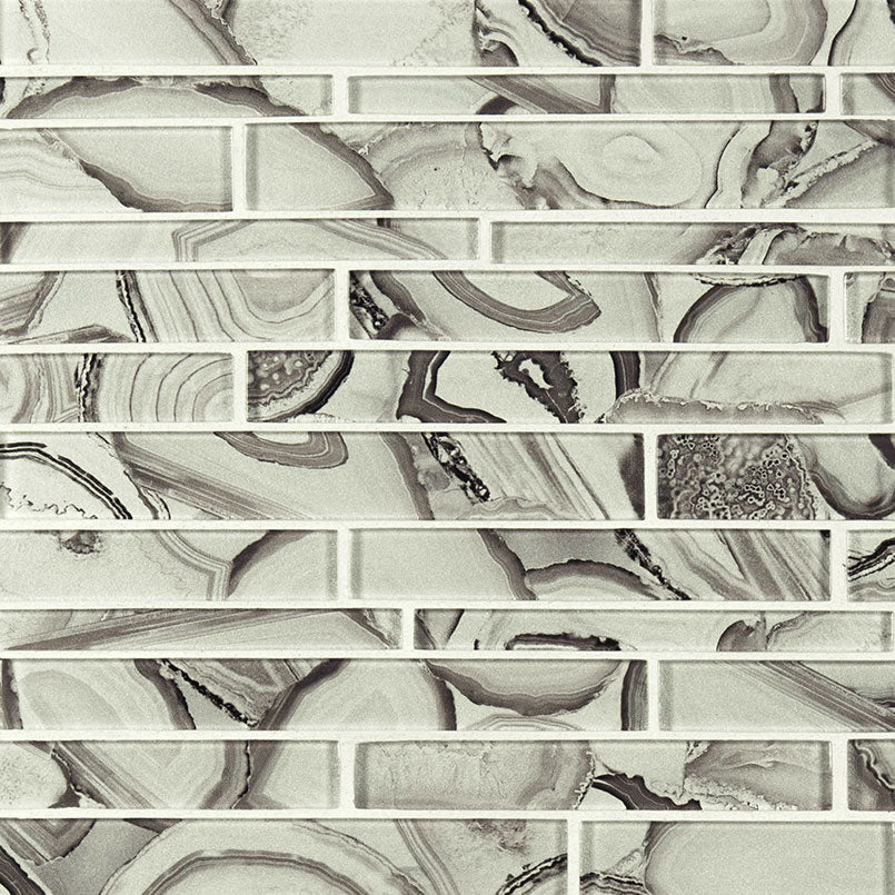 Super Nova Interlocking 8mm Glass-Stone Mosaic product view