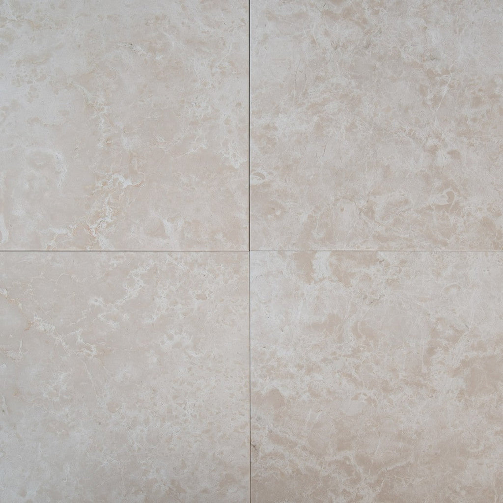 Botticino Fiorito Polished Marble Tile — clean product view