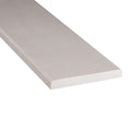 White Double-Beveled Engineered-Marble Threshold — clean product view