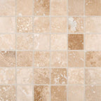 Tuscany Ivory 2x2 Travertine Mosaic — clean product view