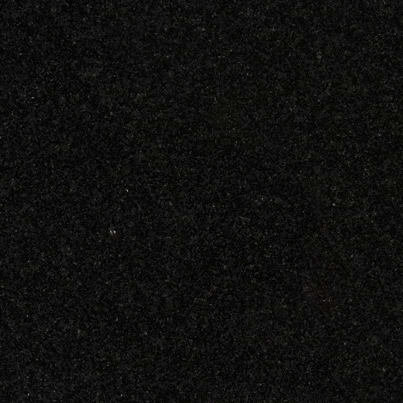 Absolute Black Polished Granite Tile — clean product view — color Black