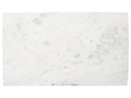 Absolute White Marble Slab — representative full slab