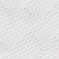 Adella Viso 3D Ceramic Wall Tile — clean product view — color Viso Calacatta