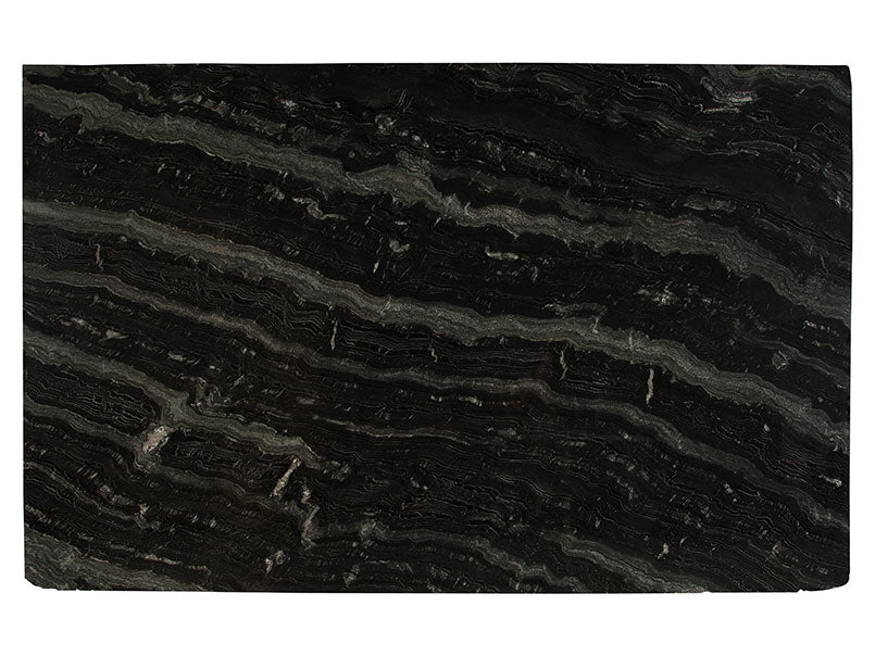 Agatha Black Granite Slab — representative full slab