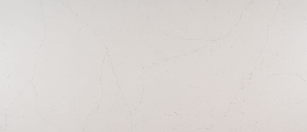 Alabaster White quartz — slab