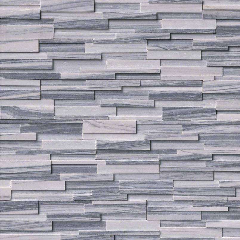 Rockmount 3D Natural-Stone Stacked Stone Panel — close-up texture view