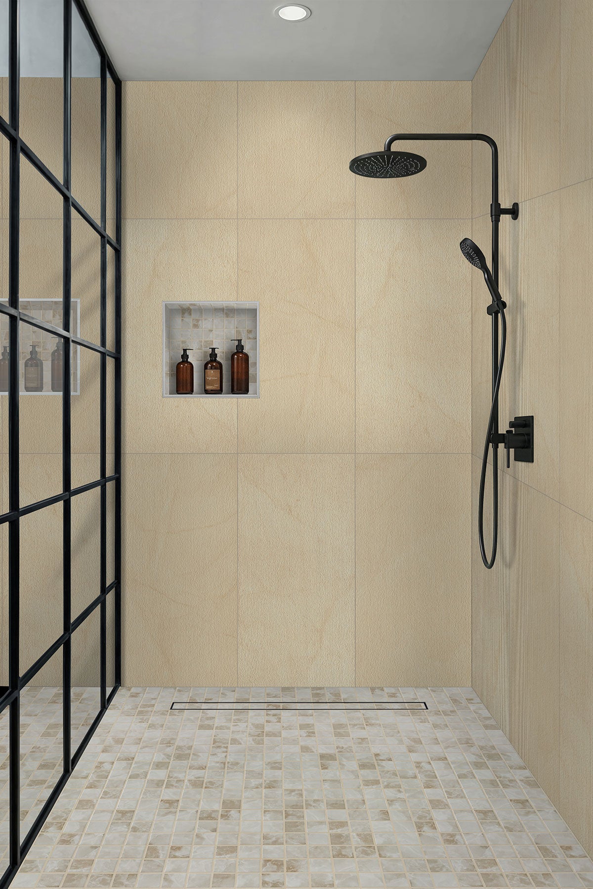 Terra Onyx Matte 2x2 Porcelain Mosaic — additional product image
