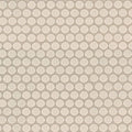 Domino Penny Round Porcelain Mosaic — clean product view — color Almond