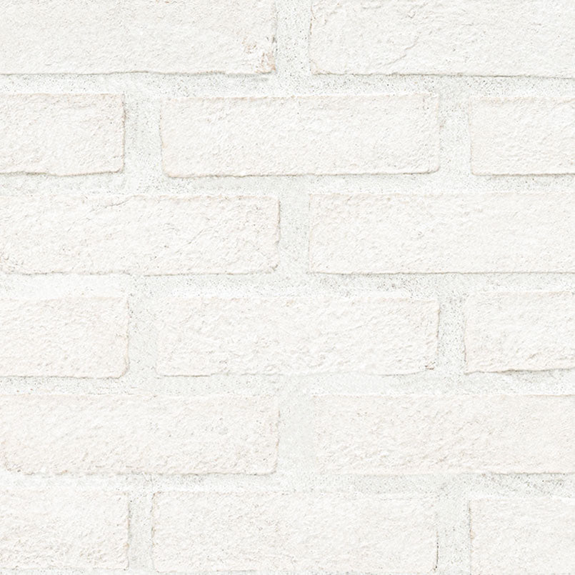 Alpine White Reclaimed Clay Brick — clean product view — color White Clay