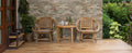 Rockmount 3D Natural-Stone Corner — installed room view — color Alaska Gray Ledger