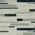 Anacapri Blend Interlocking Glass Tile — clean product view — color Blend Interlokcing