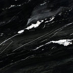 Andes Black Quartzite Slab — close up