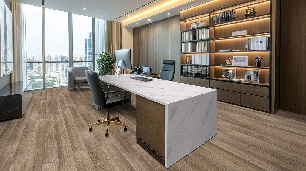 Andover Abingdale, supplier installed-floor room scene (VTRABINGD7X48-5MM-20MIL)