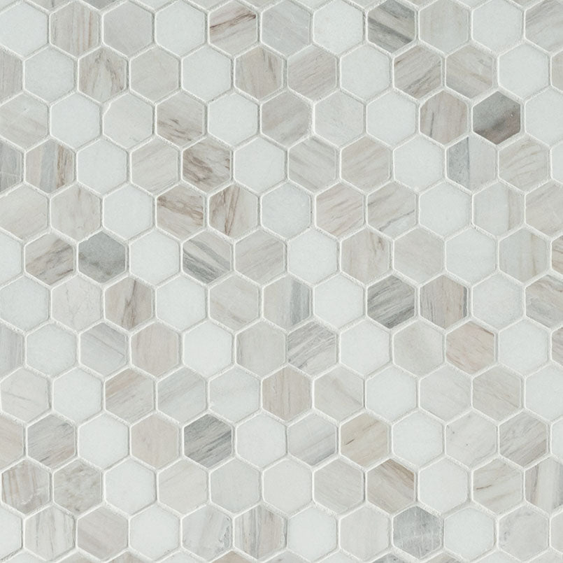 Angora Sazi Polished Marble Mosaic — clean product view — color Sazi