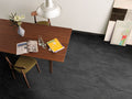 Durban 2x2 Matte Porcelain Mosaic — installed room view — color Anthracite