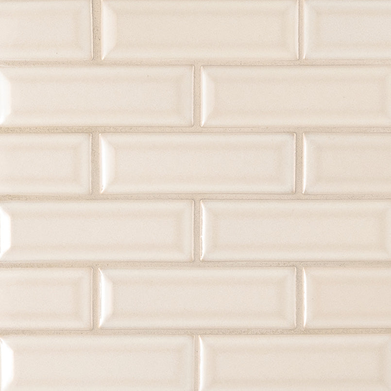 Highland Park 2x6 Glossy Beveled Ceramic Wall Tile product view