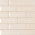 Highland Park 2x6 Glossy Beveled Ceramic Wall Tile product view