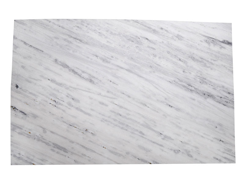 Arabescus White Marble Slab — representative full slab