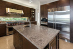 Arctic Sand countertop room inspiration; installation shown is illustrative