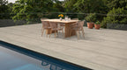 Cordova Avorio Porcelain Pool Coping - installed example (representative)