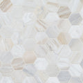 Athena Gold 2-Inch Hexagon Honed Marble Mosaic — clean product view — color Gold