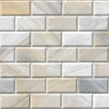 Athena Gold 2x4 Honed and Beveled Marble Mosaic — clean product view — color Gold