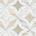 Athena Gold Estrella Polished Marble Mosaic — clean product view
