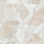 Athena Gold Geometrica Honed Marble Mosaic — clean product view — color Gold A