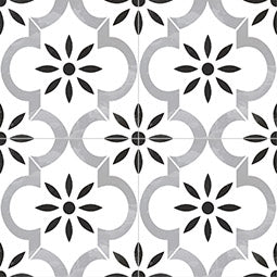 Kenzzi 8x8 Matte Encaustic-Look Porcelain Tile product view