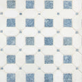 Azula Hatchwork Polished Marble Mosaic — clean product view — color Hatchwork
