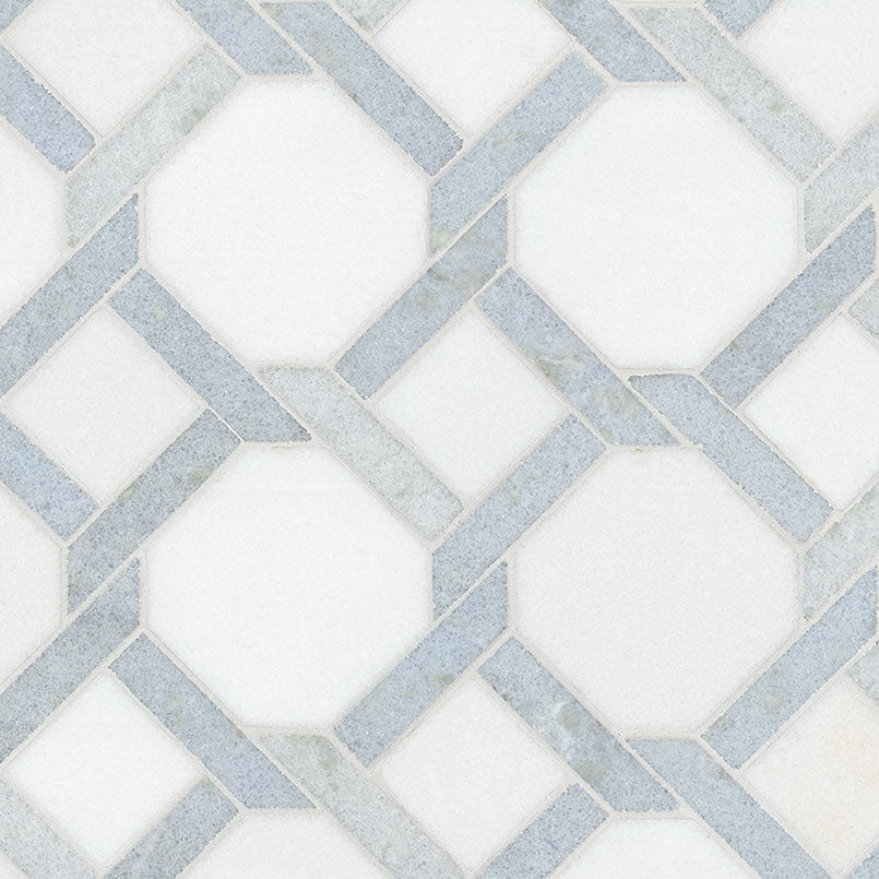 Azula Kaya Polished Marble Mosaic — clean product view — color Kaya