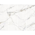 Azure Regal Calacatta AquaLume Porcelain Tub and Shower Panel Set — clean product view