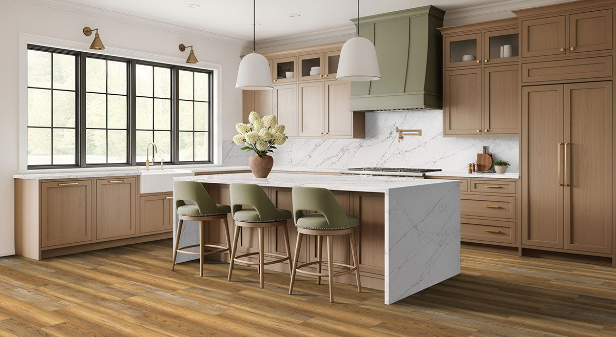 Prescott 7x48 6.5mm 20MIL Waterproof Rigid-Core LVP — installed room view — color Barnstorm