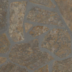 Rockmount Natural-Stone Fieldstone Corners — isometric scale view — color Bedford